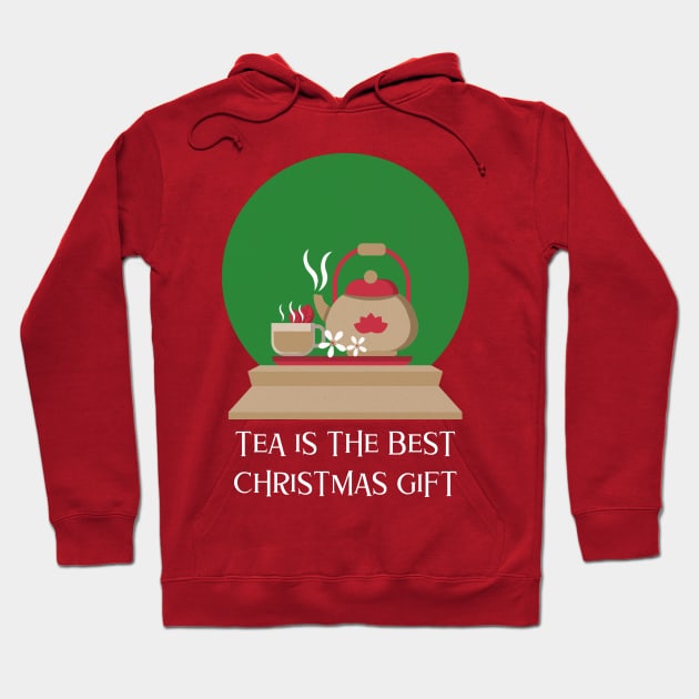 Tea is the best Christmas Gift Hoodie by Octeapus